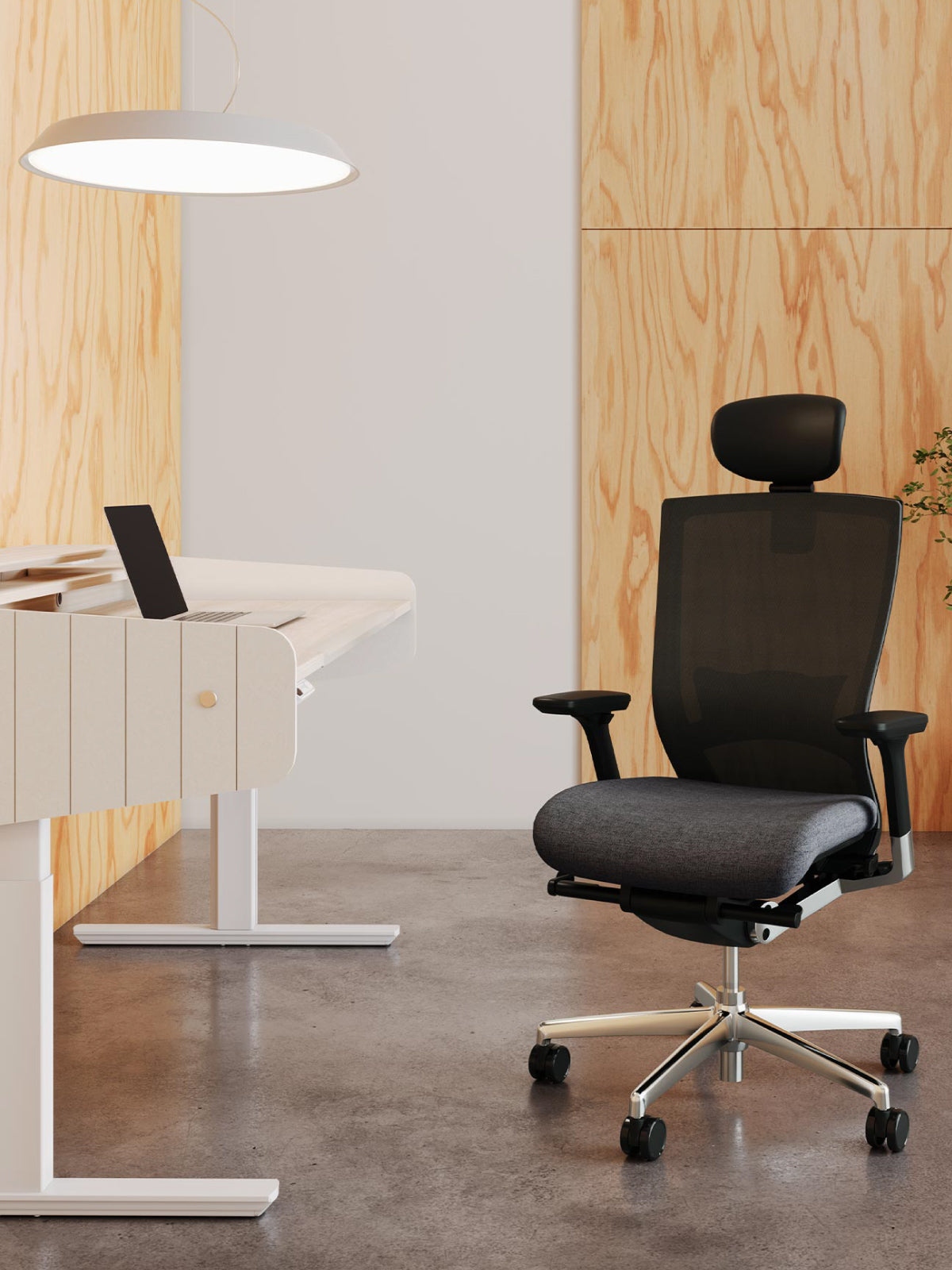 CHA4300 Premium Task Chair with Headrest