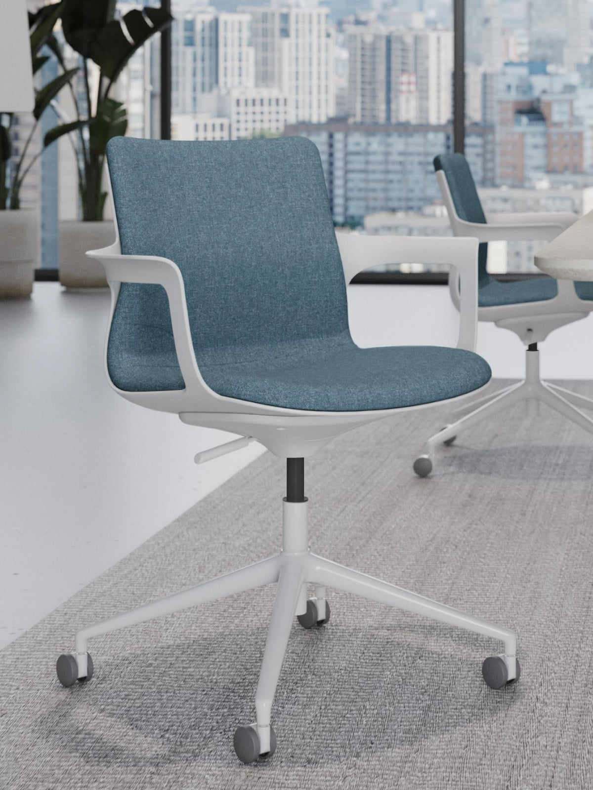 Ega Multi Use Height-Adjustable Chair with Gliders