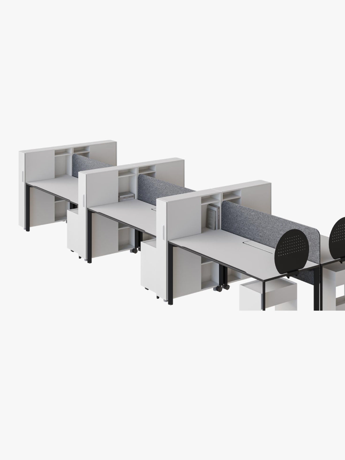 FlowFinder Desk-Side Wardrobe