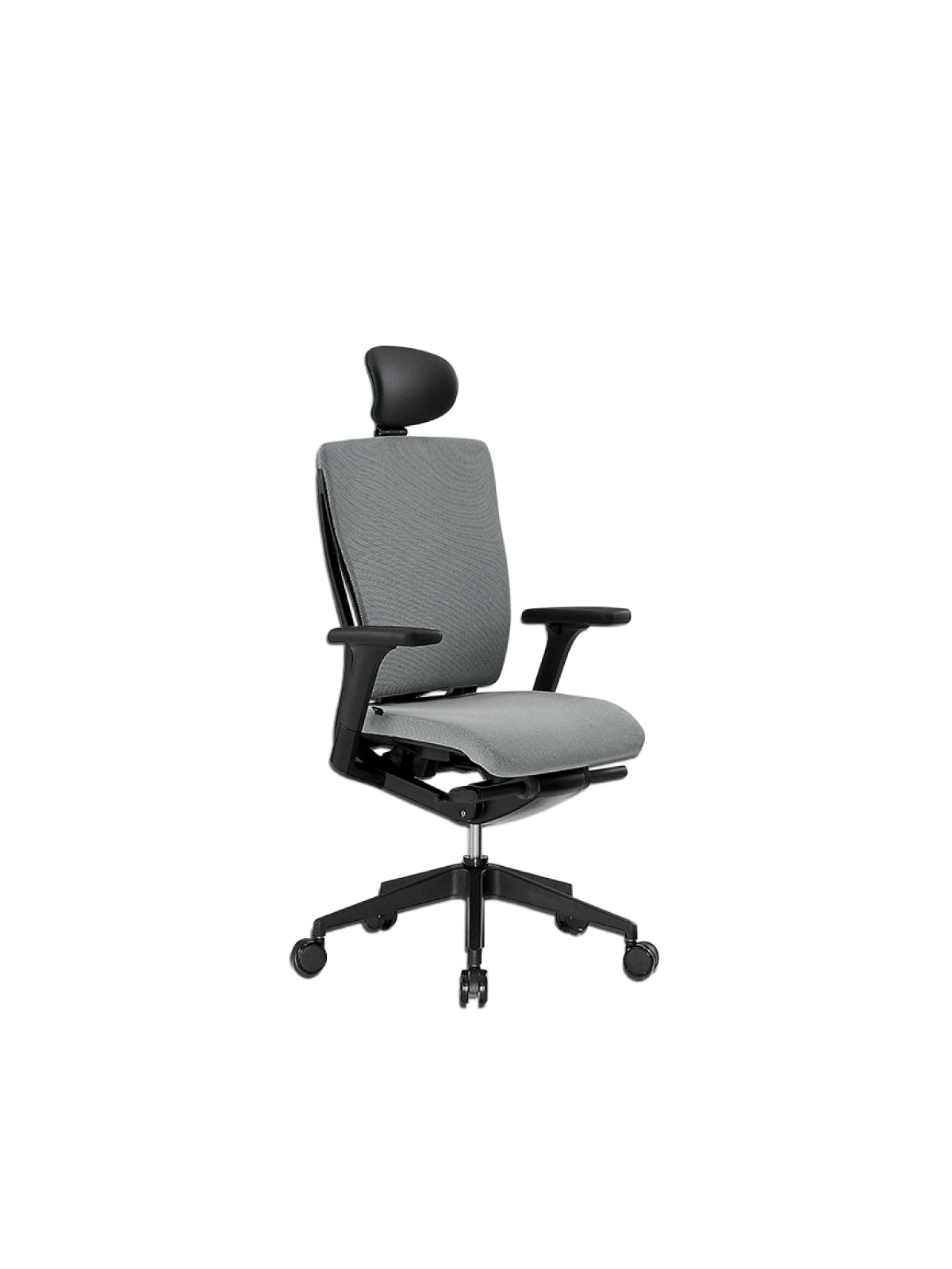 Reply Task Chair with Headrest (Fixed Armrests and Seat)