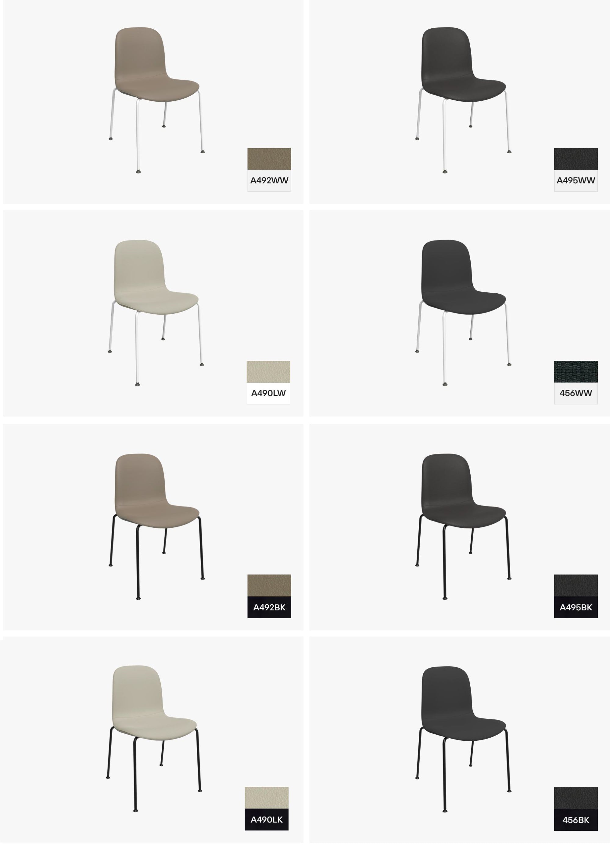 Spoon Multi Use Chair (Leather Shell)