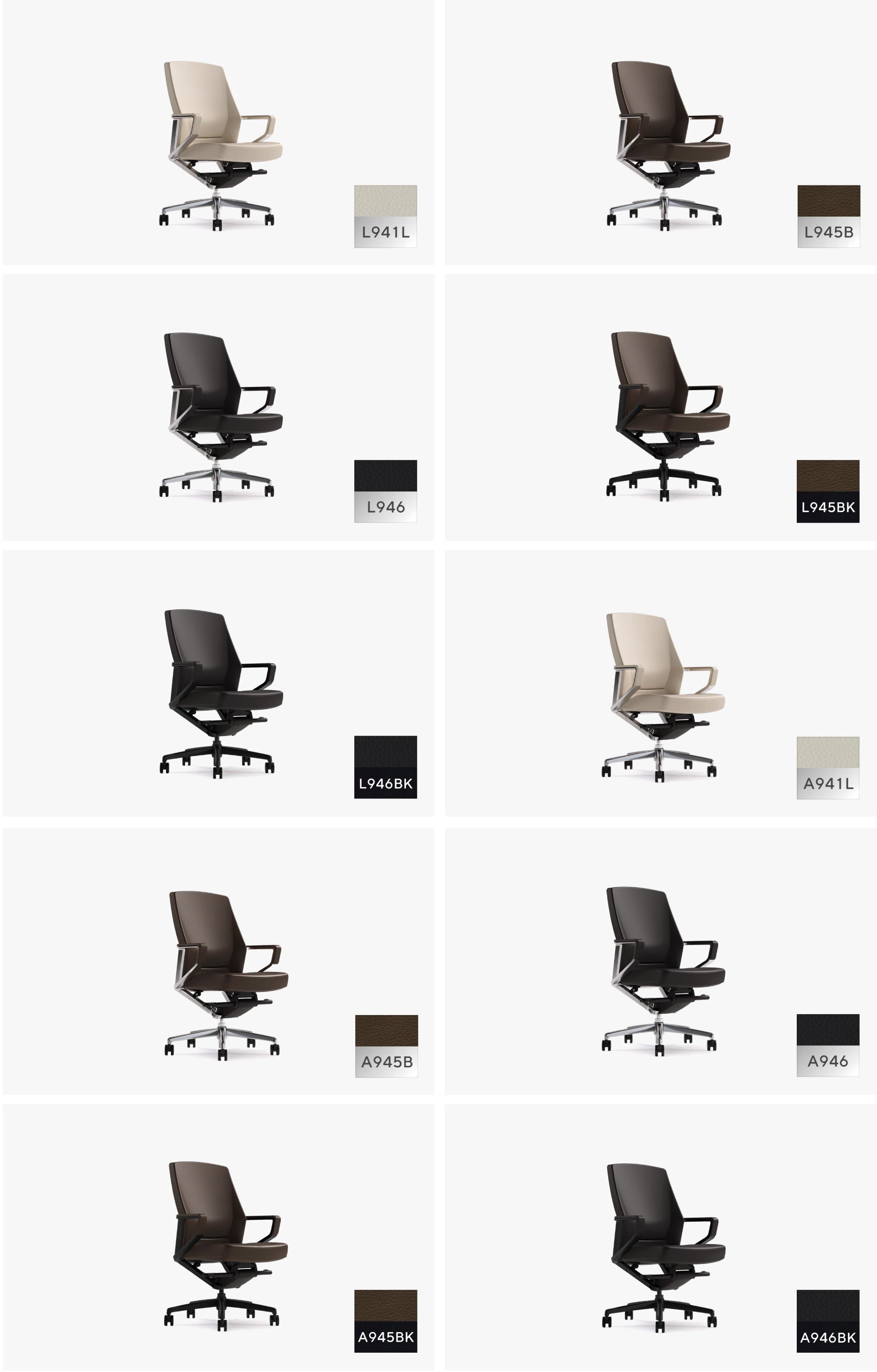 Vesto Executive Mid-Back Chair