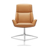 Boss Design Kruze High-Back Lounge Chair - Caramel Leather